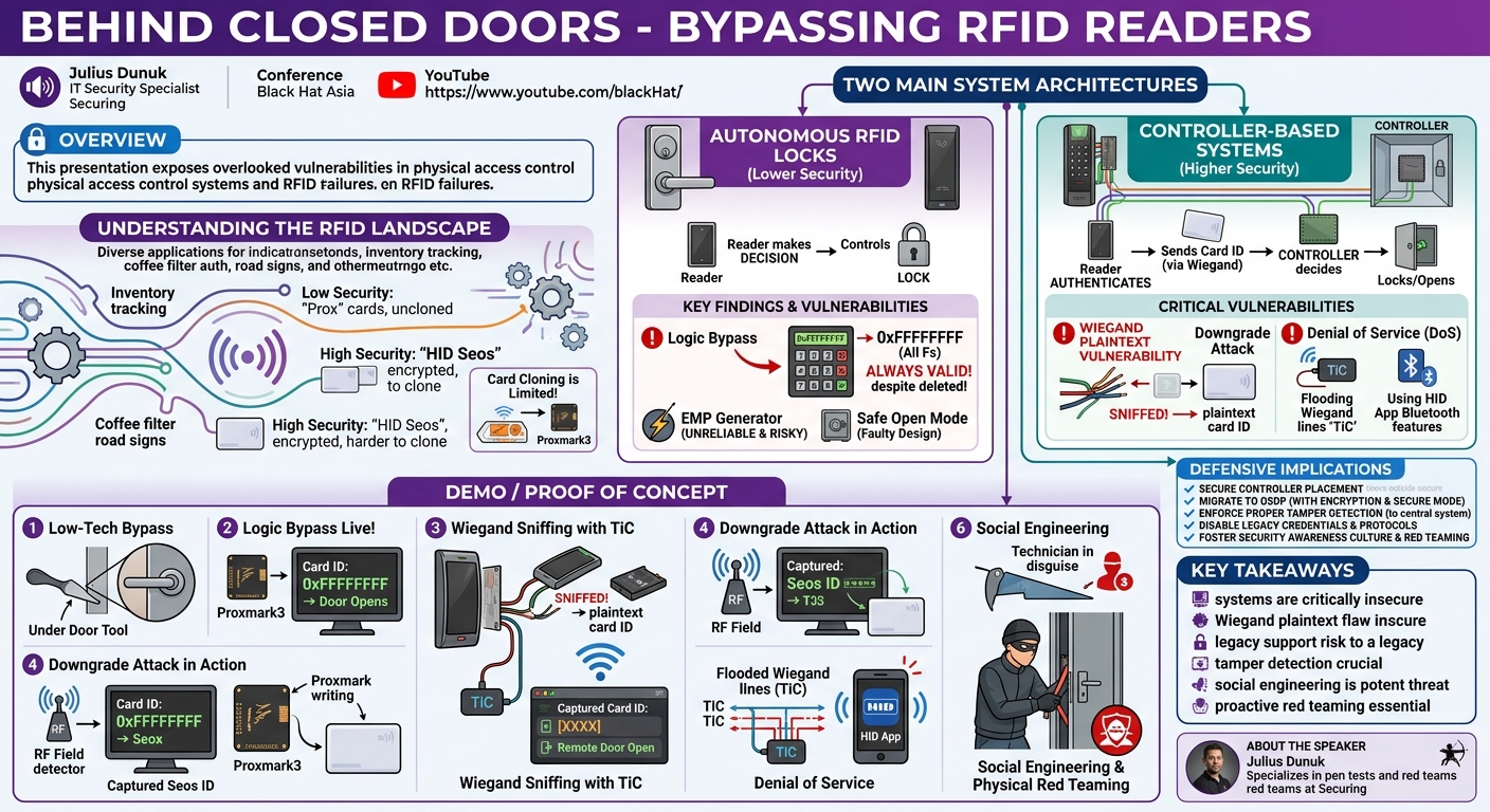 Visual summary for Behind Closed Doors - Bypassing RFID Readers