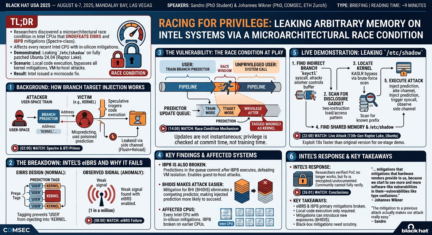 Visual summary for Racing for Privilege