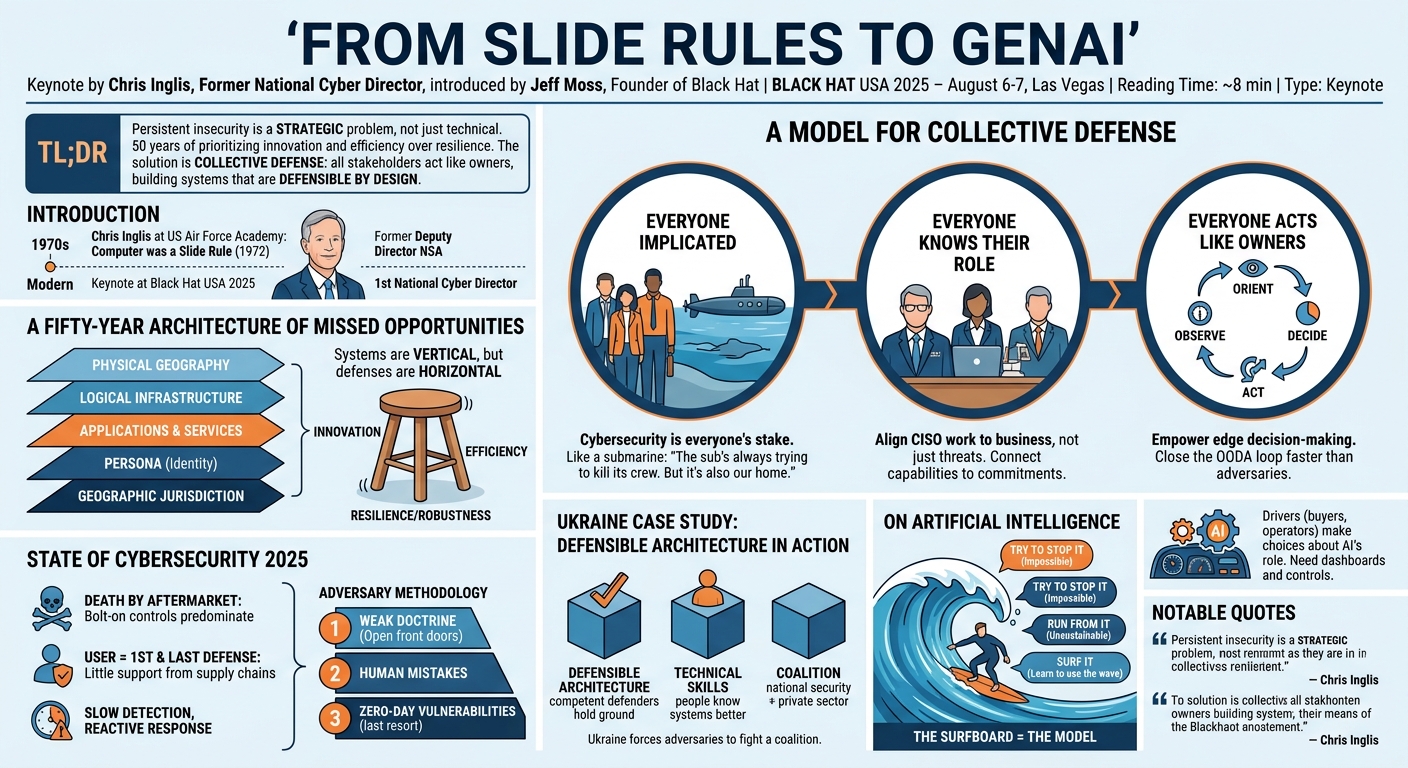 Visual summary for From Slide Rules to GenAI (Keynote)