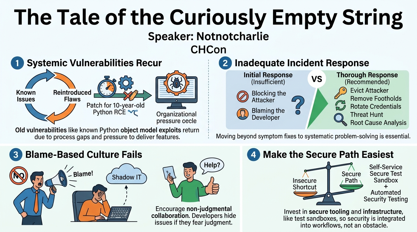 Visual summary for The Tale of the Curiously Empty String by Notnotcharlie