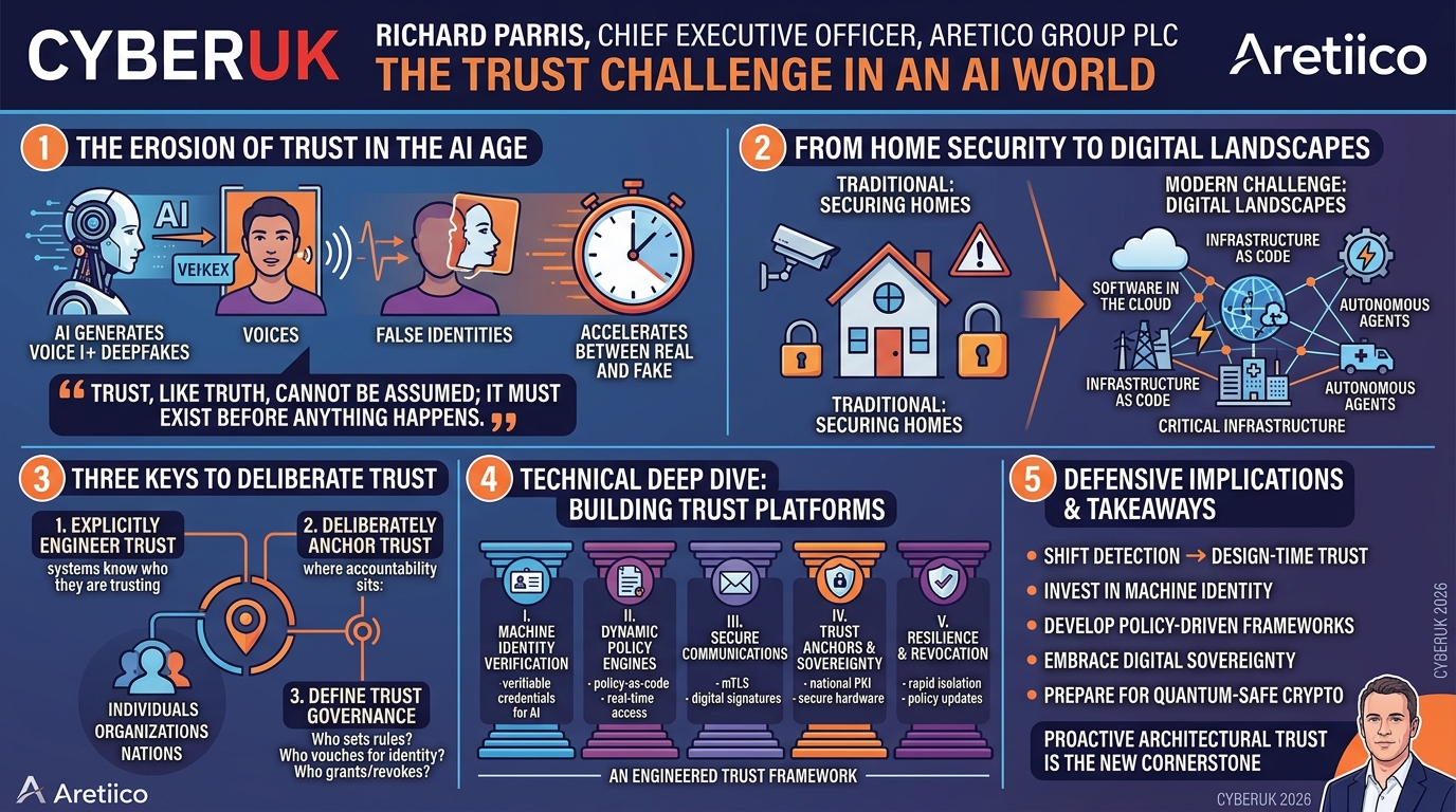 Visual summary for Lead Sponsor Keynote - Aretiico by Richard Parris