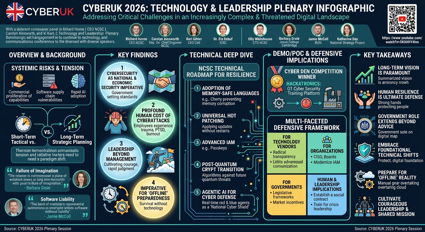 Visual summary for Technology and Leadership Plenary by Richard Horne, Carolyn Ainsworth, Keri Gilder, Dr. Els Debuf