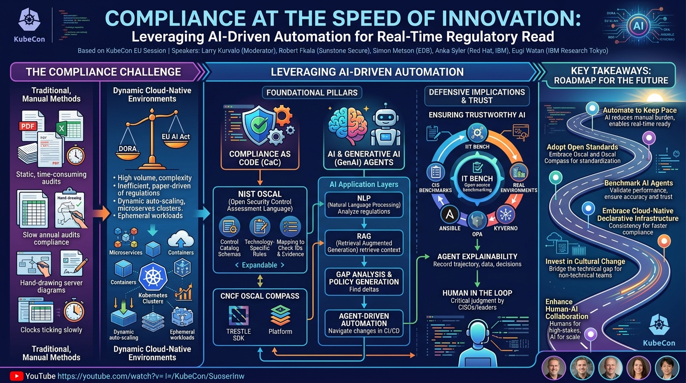 Visual summary for Compliance at the Speed of Innovation: Leveraging AI-Driven Automation for Real-Time Regulatory Read
