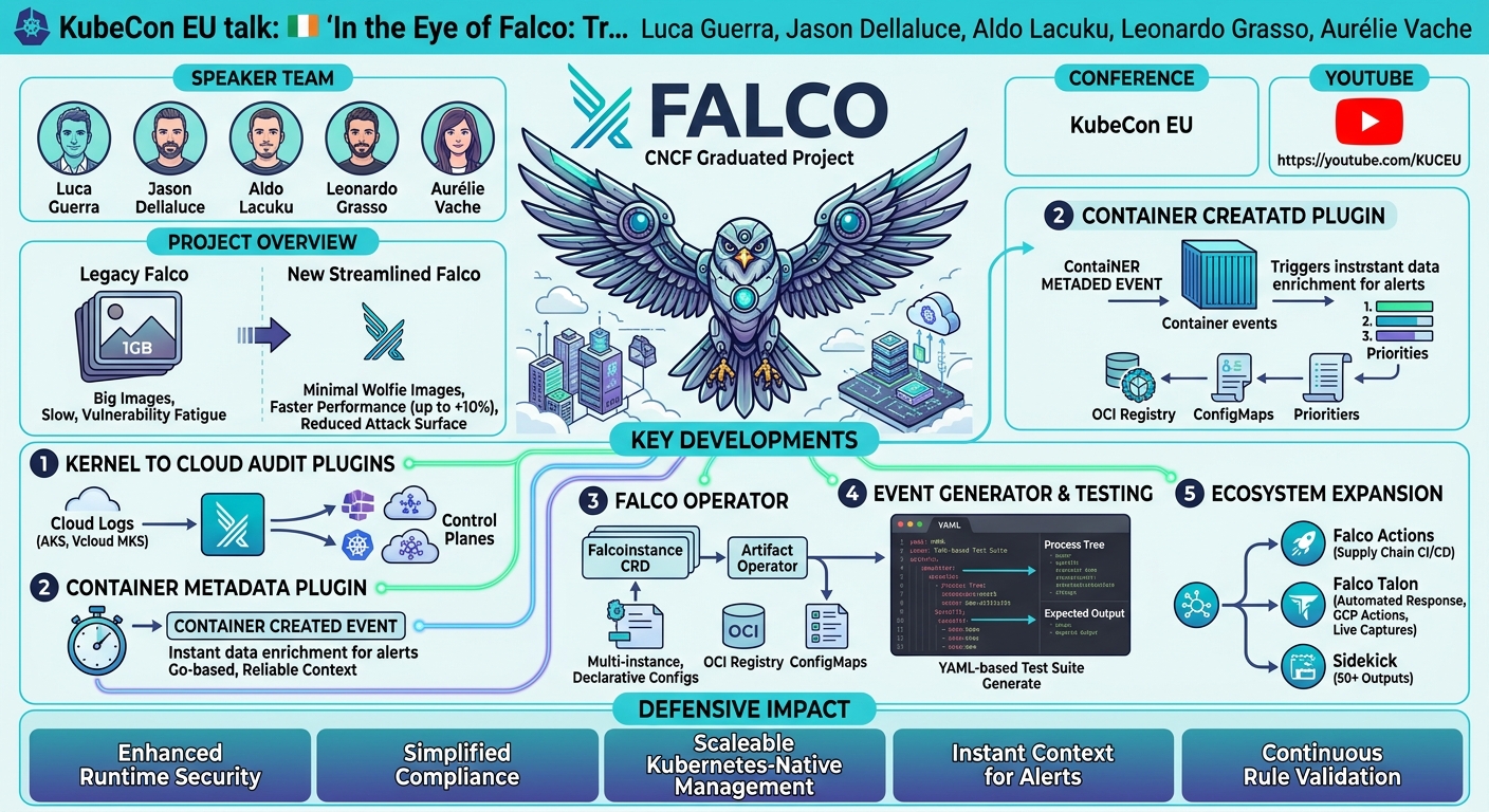 Visual summary for In the Eye of Falco: Tr... Luca Guerra, Jason Dellaluce, Aldo Lacuku, Leonardo Grasso, Aurélie Vache by Luca Guerra, Jason Dellaluce, Aldo Lacuku, Leonardo Grasso, Aurélie Vache