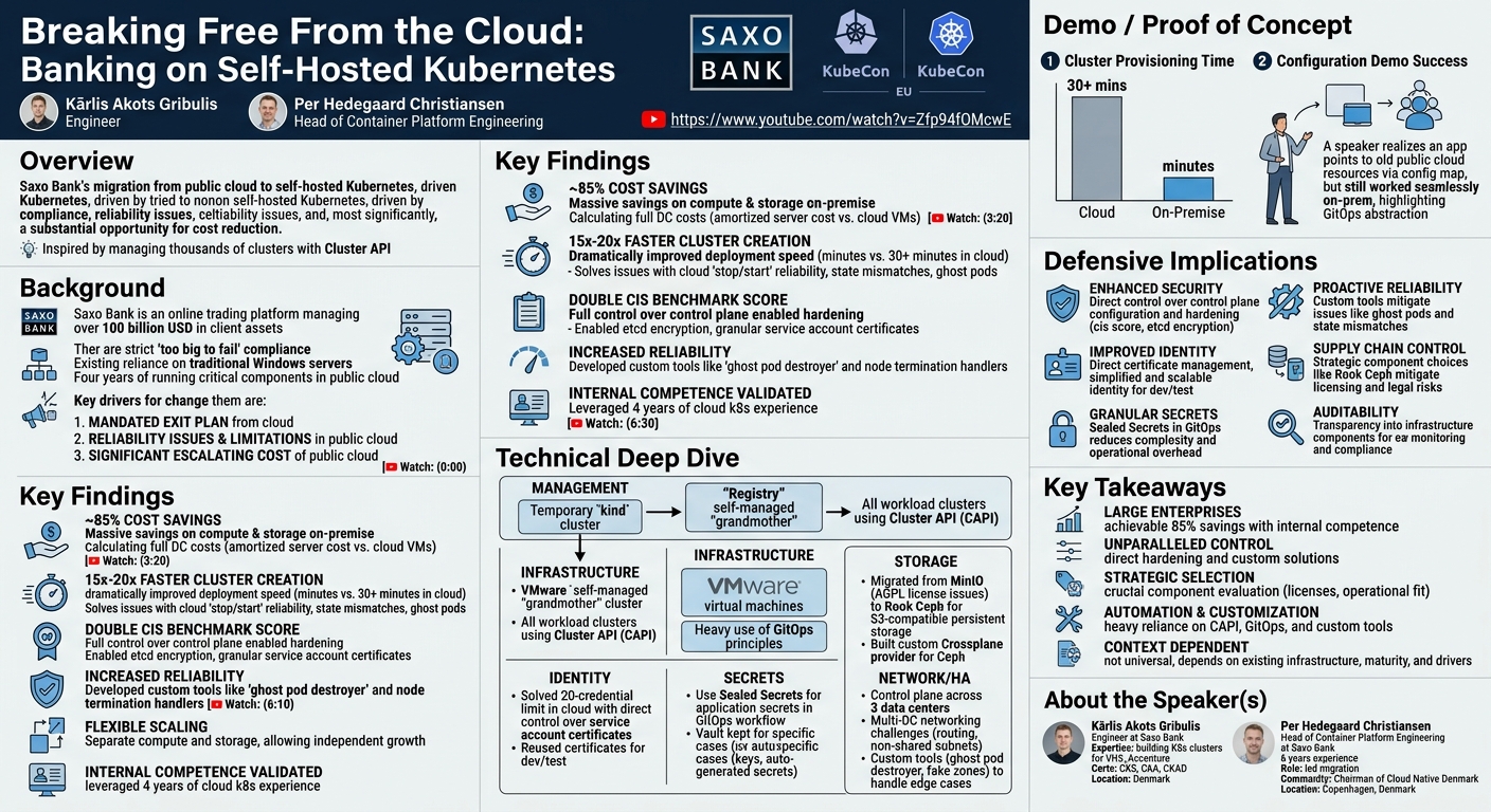 Visual summary for Breaking Free From the Cloud: Banking on Self... Kārlis Akots Gribulis & Per Hedegaard Christiansen by Kārlis Akots Gribulis, Per Hedegaard Christiansen