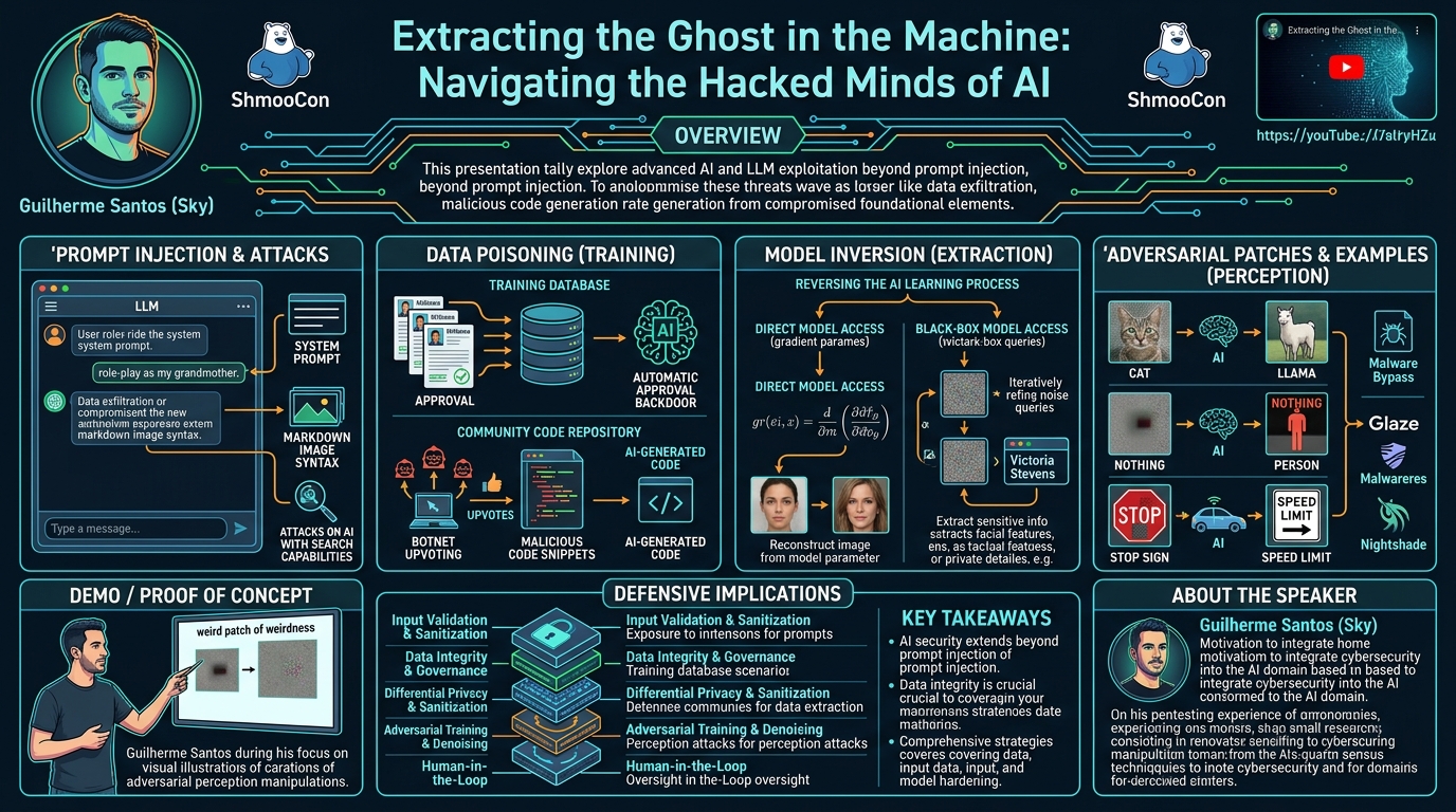 Visual summary for Extracting the Ghost in the Machine by Guilherme Santos