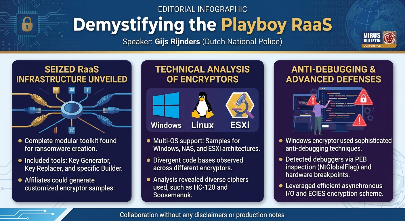 Visual summary for Demystifying the Playboy RaaS by Gijs Rijnders