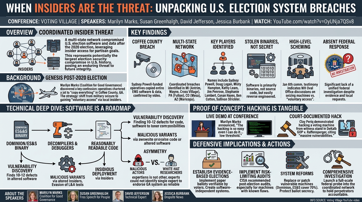 Visual summary for When Insiders Are the Threat by Burbank, Greenhalgh, Marks, Jefferson